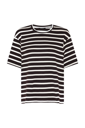 IguanuraBBBasic tee BROWN STRIPE - BBW5058