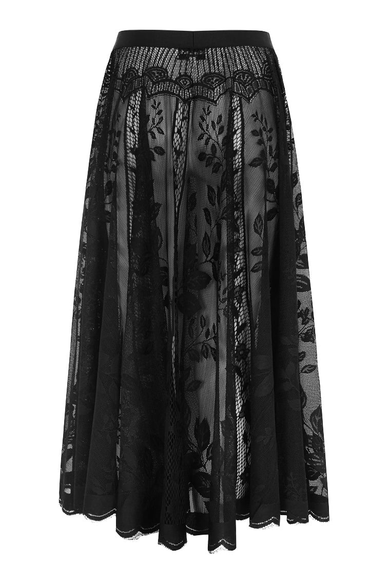 Collinsll Midi Skirt Black - 26493-2035
