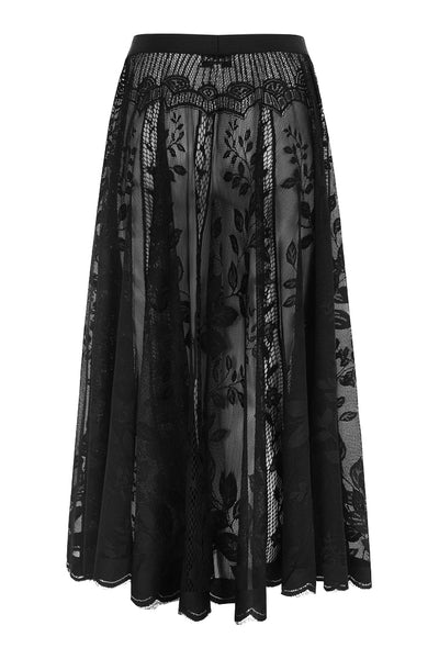 Collinsll Midi Skirt Black - 26493-2035 Thumbnail