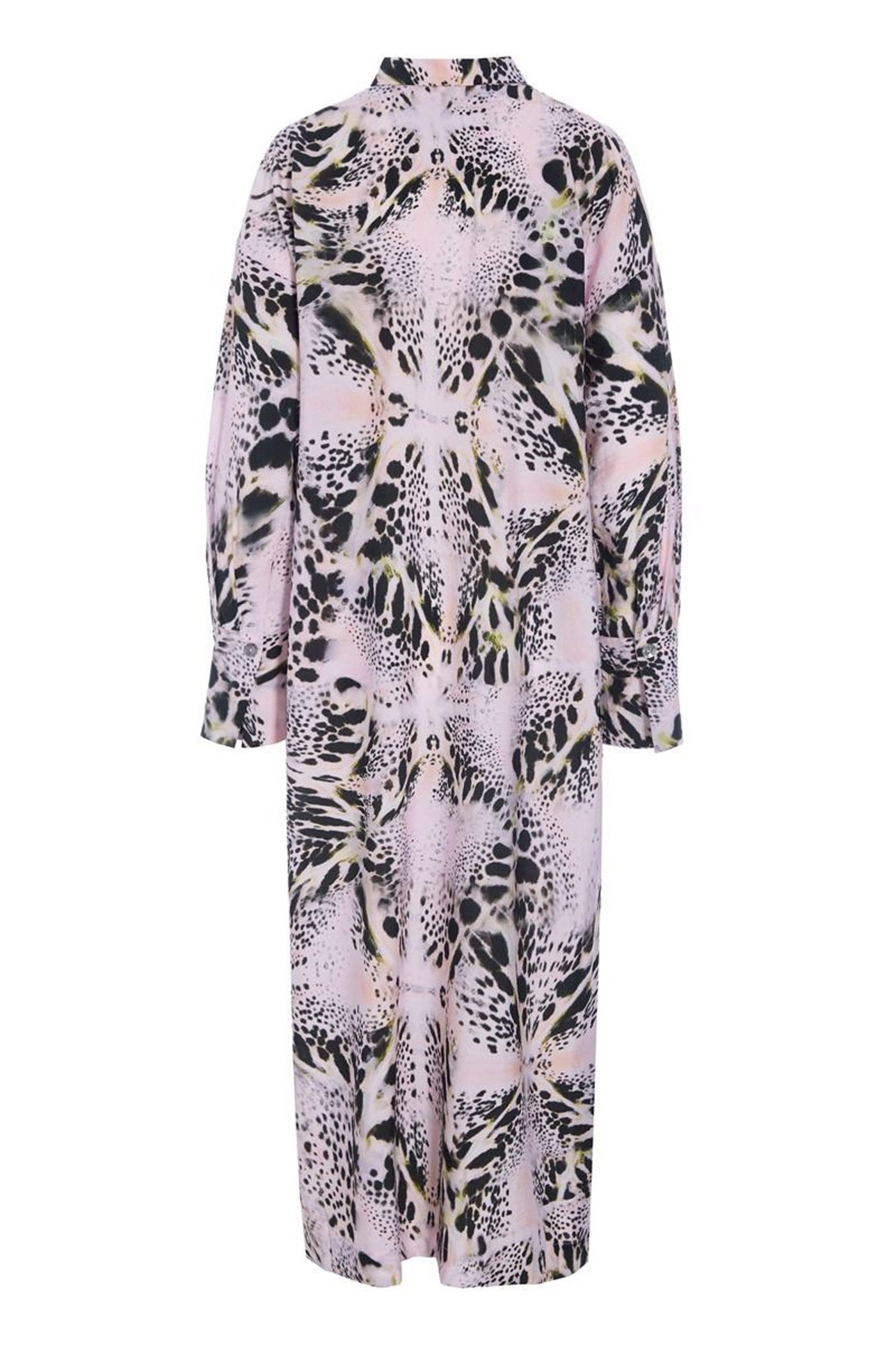 Tsuki kjole med v-hals KALEIDOSCOPE ORCHID - 262-2470-5709