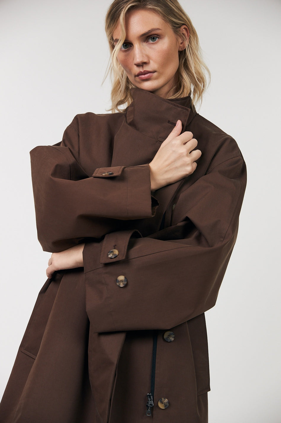 Russill Jacket Ls 87 Dark Mokka - EX00002-7001