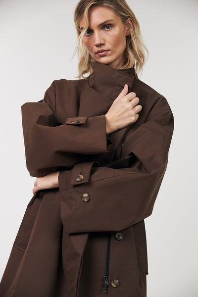 Russill Jacket Ls 87 Dark Mokka - EX00002-7001 Thumbnail