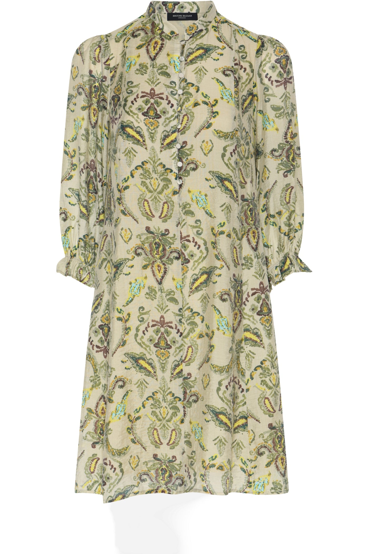 DuscleBBVivan dress Multi Green Print - BBW4991