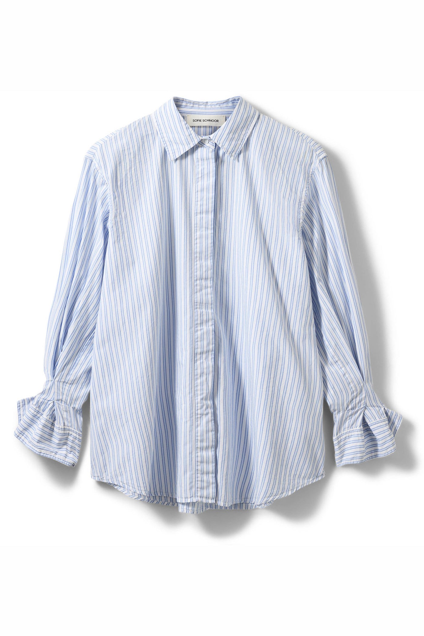 ABBYSW SHIRT 5092 Blue striped - S261581