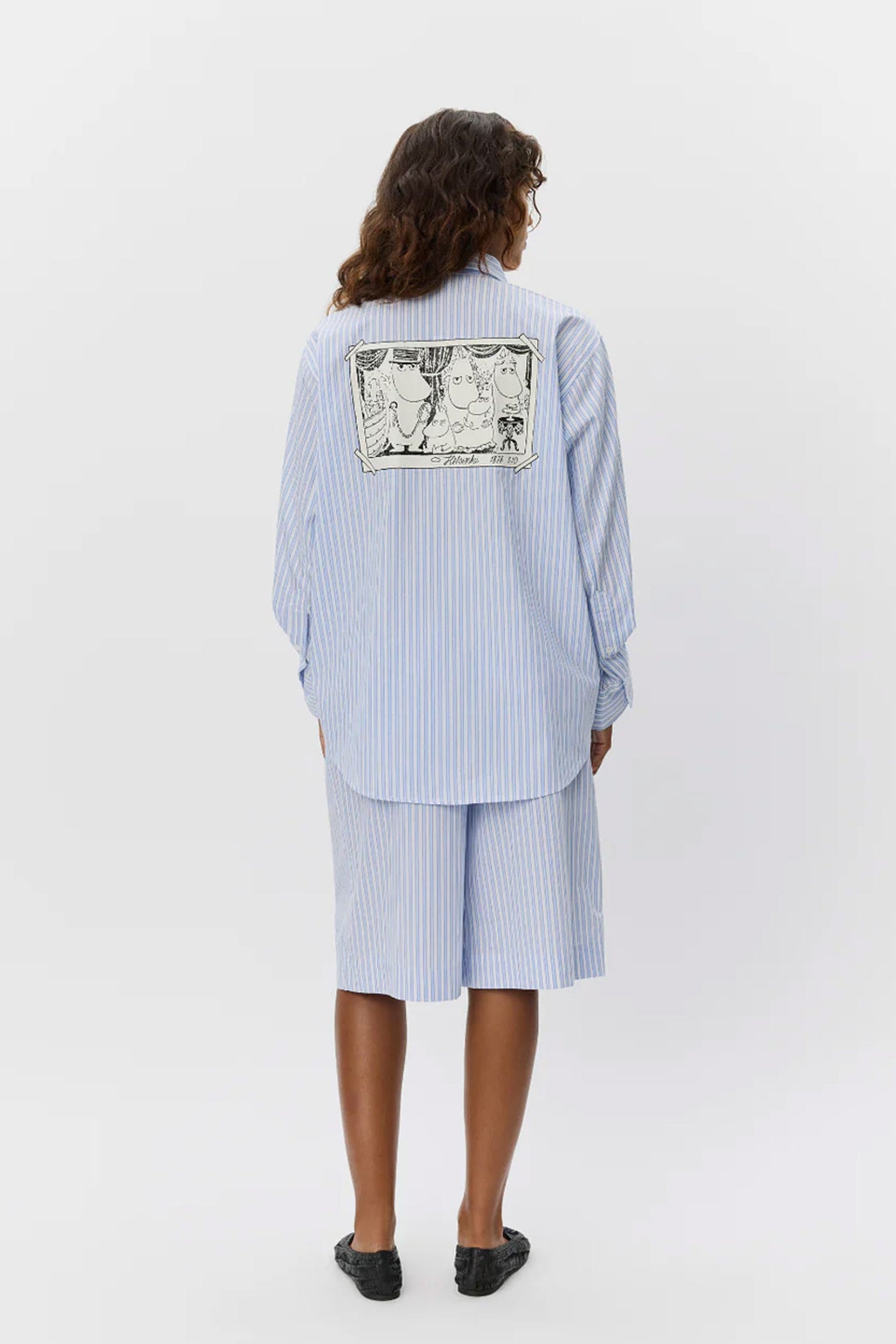 ABBYSW SHIRT 5092 Blue striped - S261581