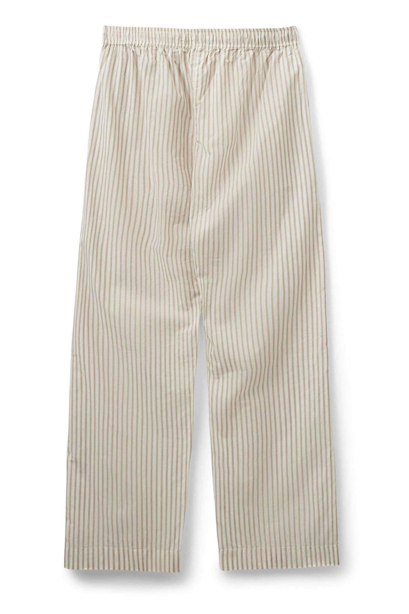 ABIGAILESW TROUSERS 7113 Brown Striped -