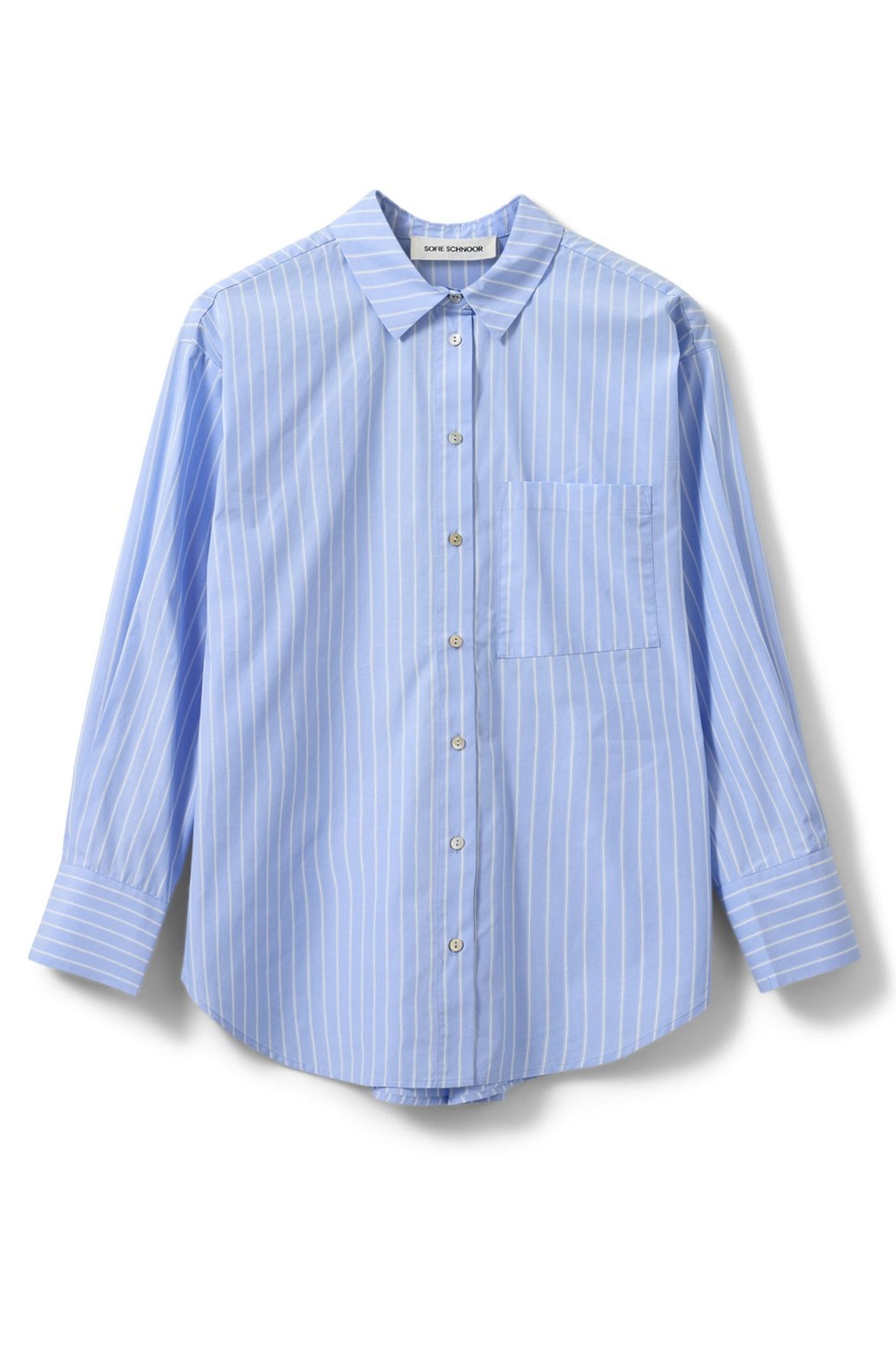 ADALENESW SHIRT 5094 Light Blue striped - SNOS417