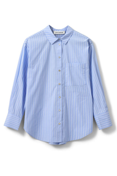 ADALENESW SHIRT 5094 Light Blue striped - SNOS417 Thumbnail
