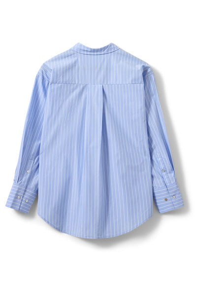 ADALENESW SHIRT 5094 Light Blue striped - SNOS417 Thumbnail