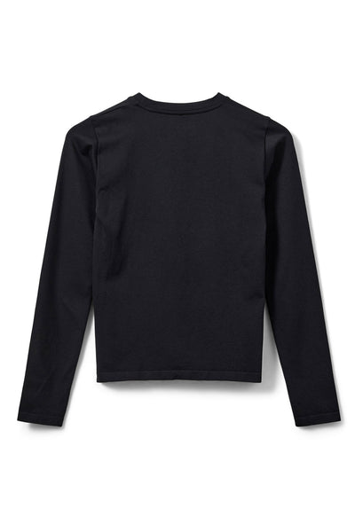 ADELINASW T-SHIRT LONG SLEEVE 1000 Black - SNOS501 Thumbnail