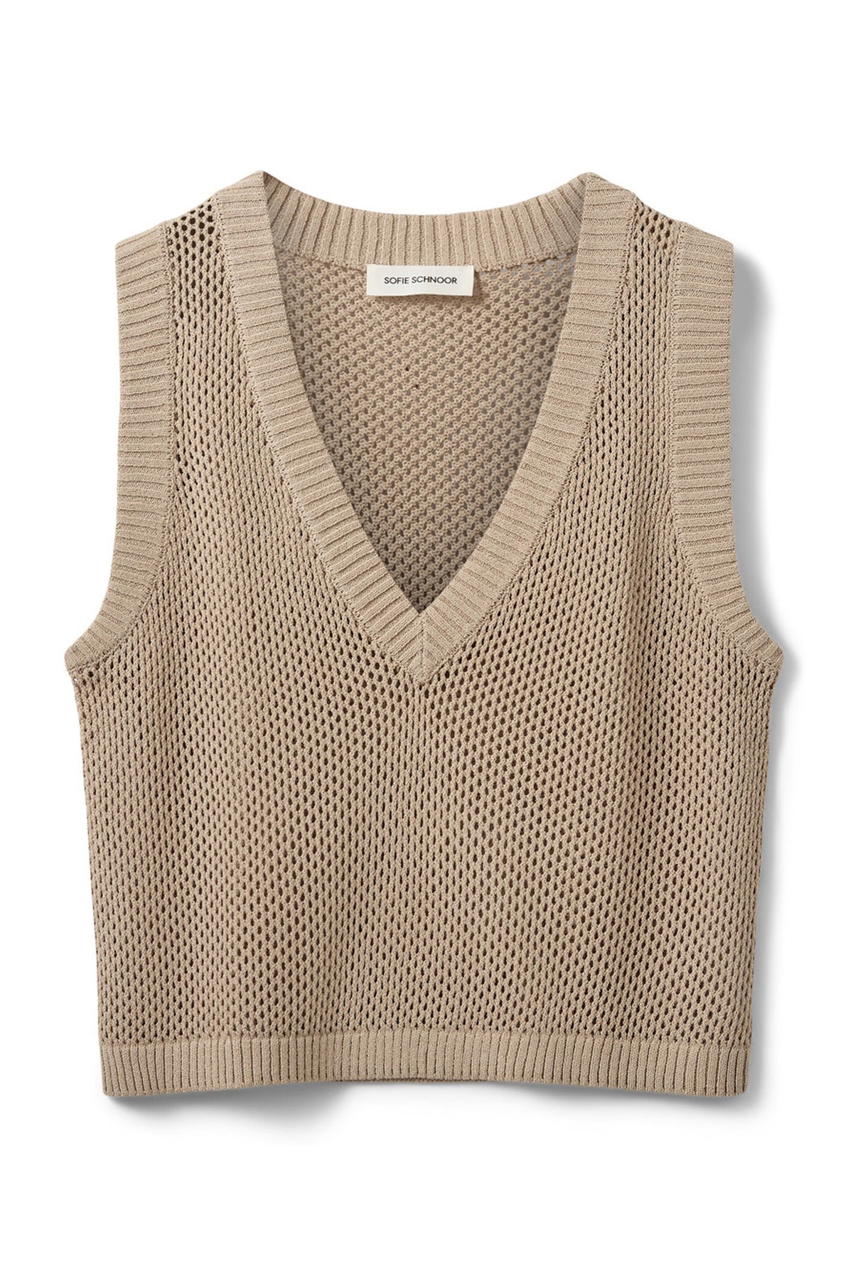 AELLESW KNIT VEST 8058 Feather Gray - S262350