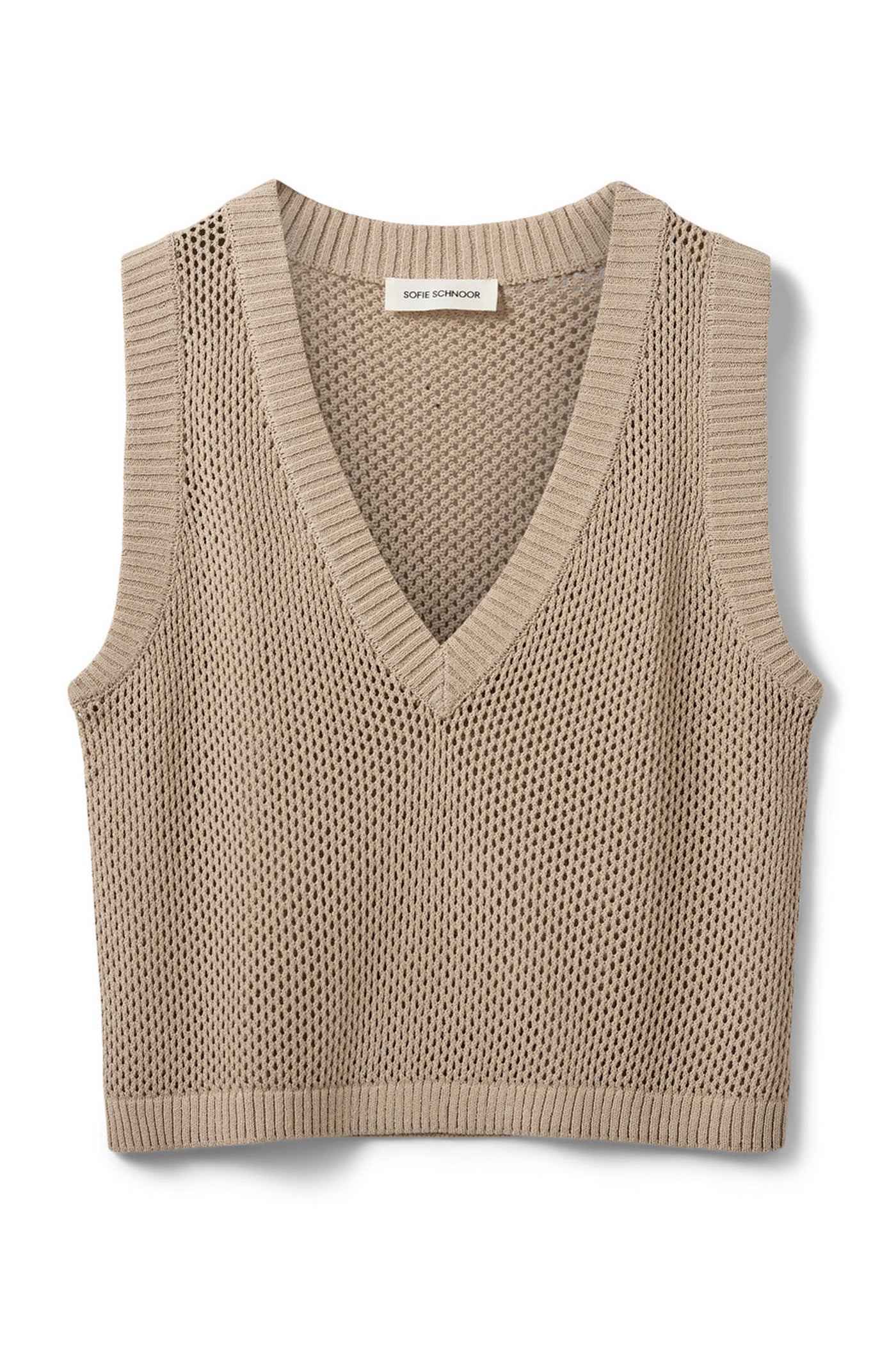AELLESW KNIT VEST 8058 Feather Gray - S262350