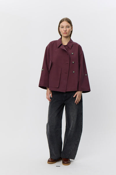 AGATHASW JACKET 4067 Burgundy Thumbnail