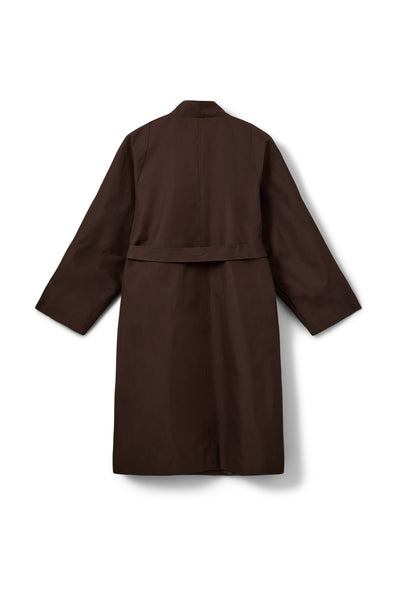LIZZYSW COAT 7025 Dark brown - SNOS608 Thumbnail