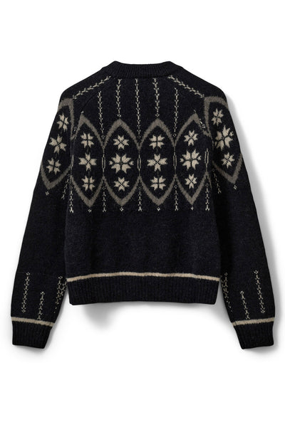AINASW SWEATER 1004 Black mix - S254390 Thumbnail