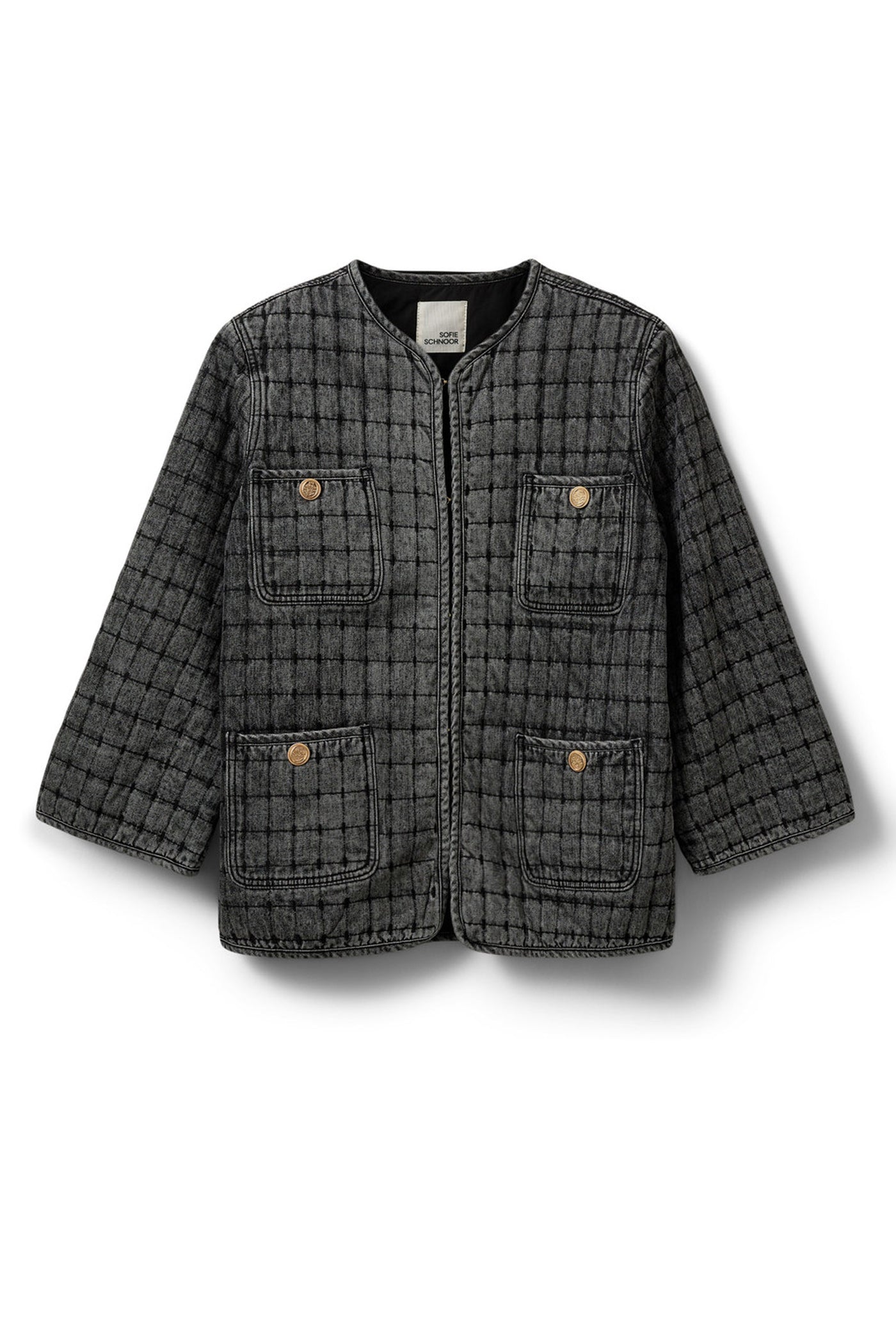 ALAJASW JACKET 1015 Washed black - S254221