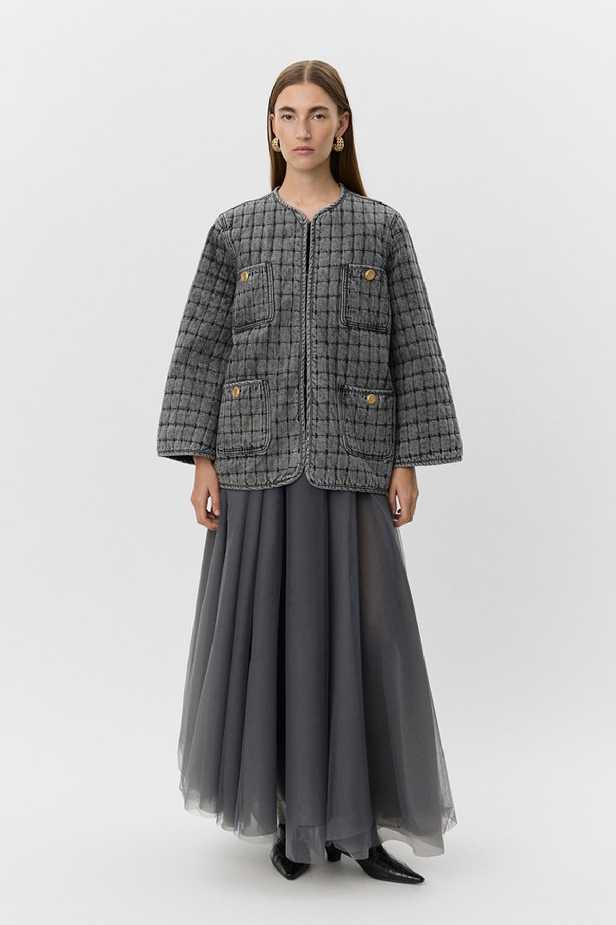 ALAJASW JACKET 1015 Washed black - S254221