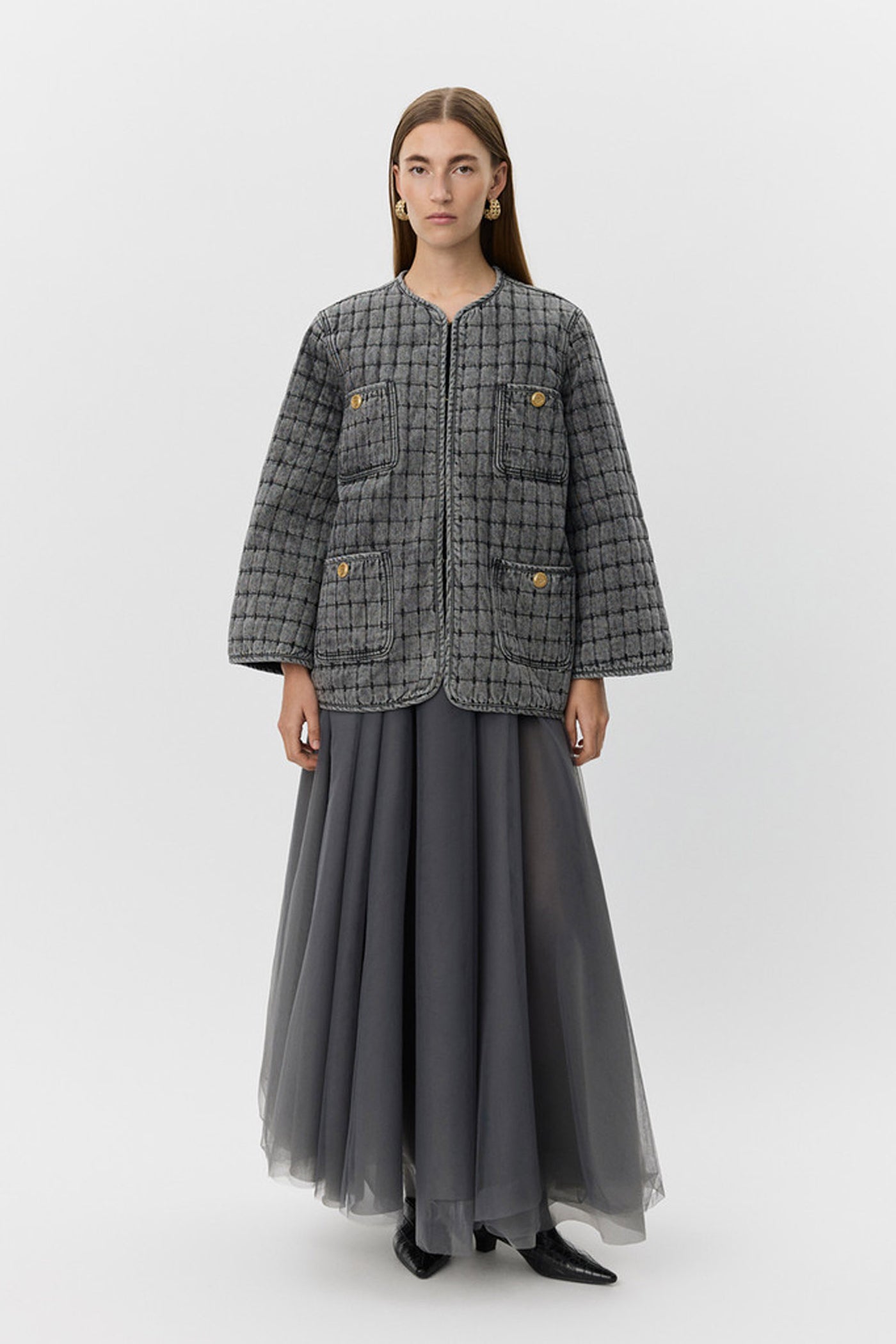 ALAJASW JACKET 1015 Washed black - S254221