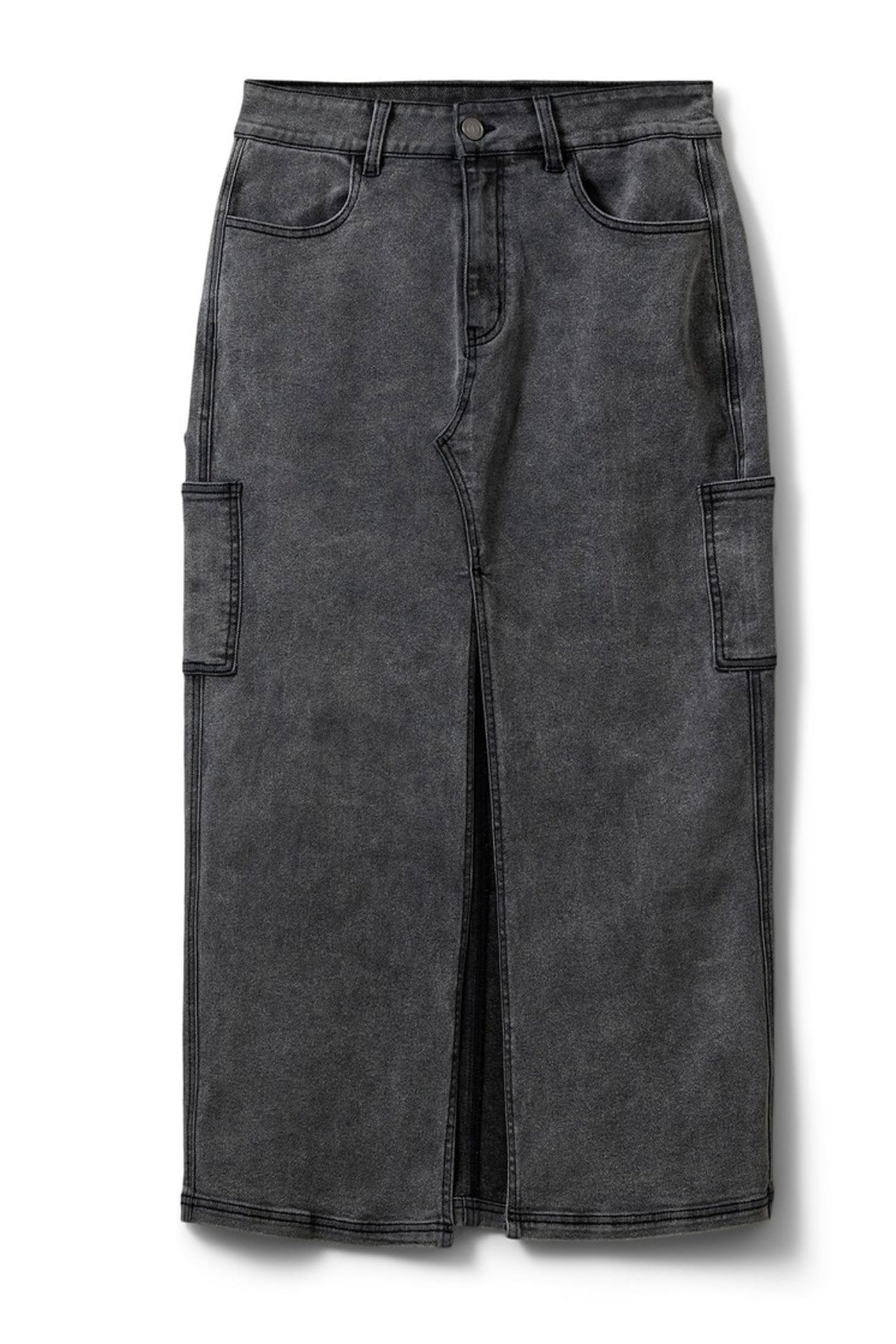 ALAYASW SKIRT 8049 Grey Denim - SNOS511
