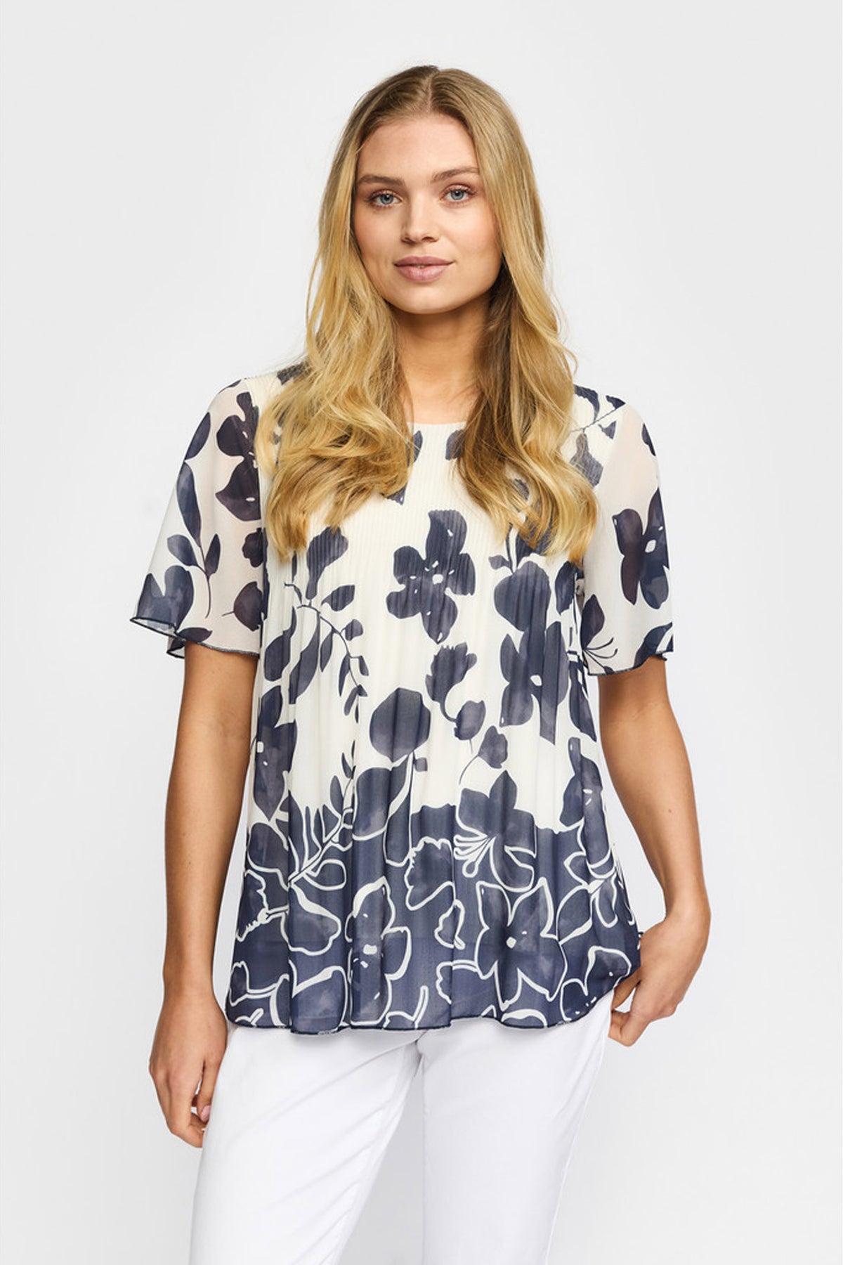 ALBA 2039 NAVY FLOWER - 10214411545