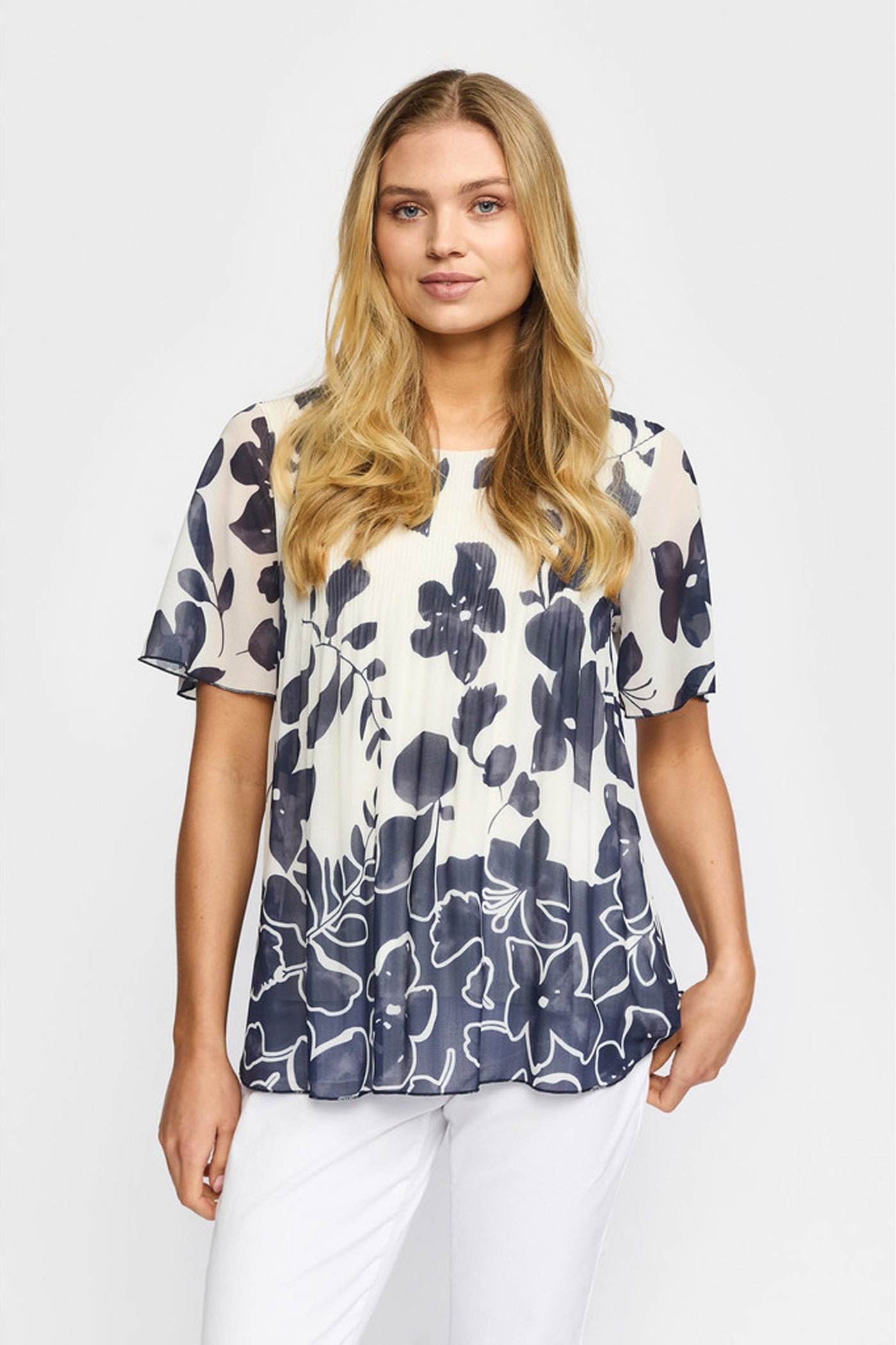 ALBA 2039 NAVY FLOWER - 10214411545