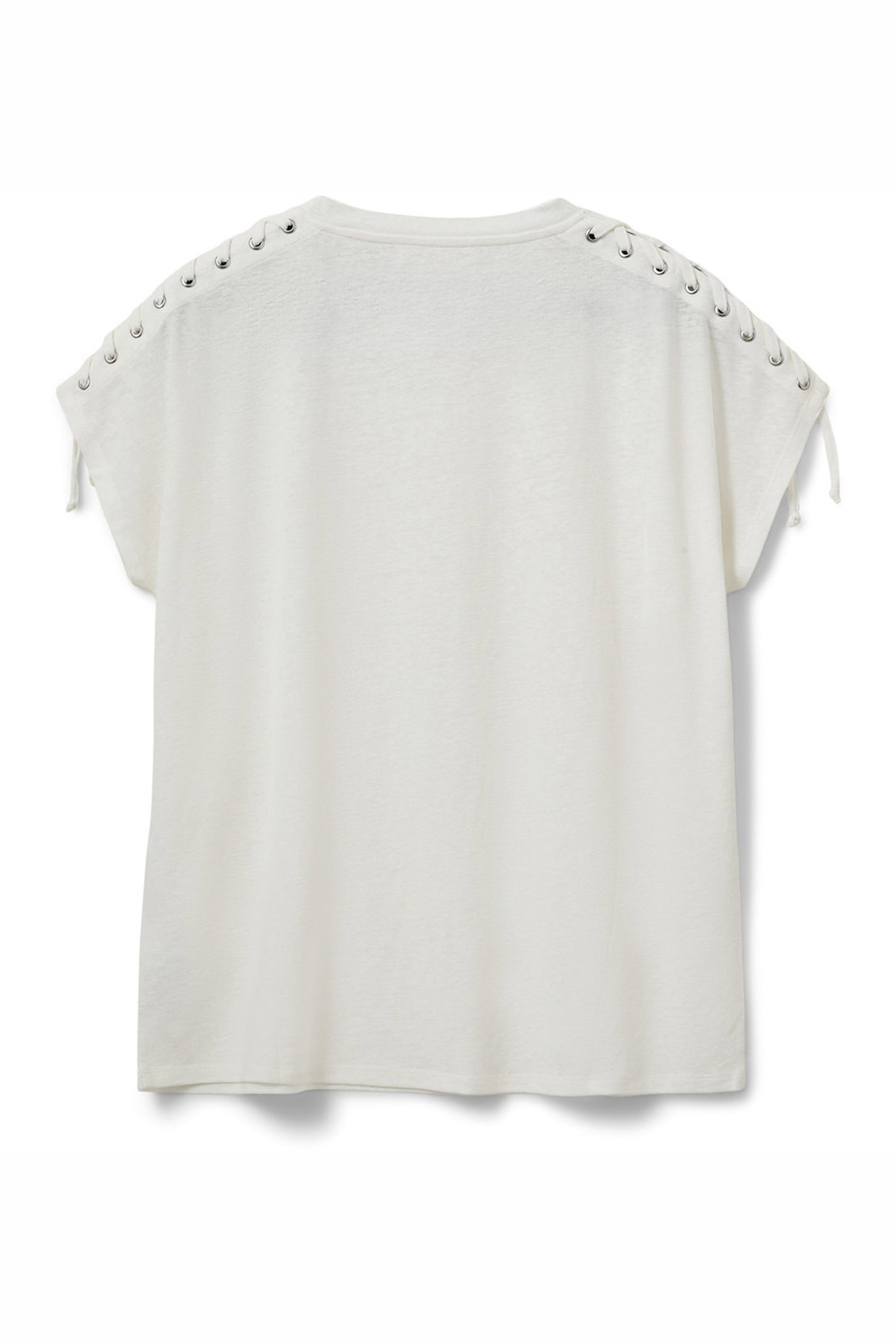 ALEIDSW LINEN MIX T-SHIRT 0101 Off white - S261165