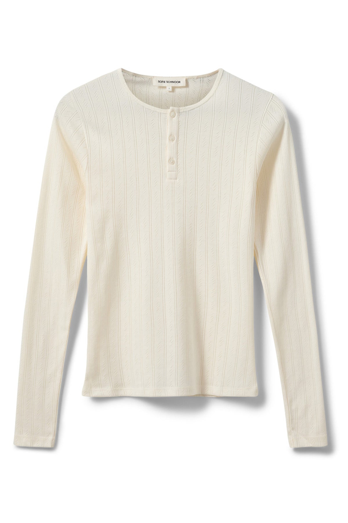 ALICIASW T-SHIRT LONG SLEEVE 0109 Off White - SNOS673