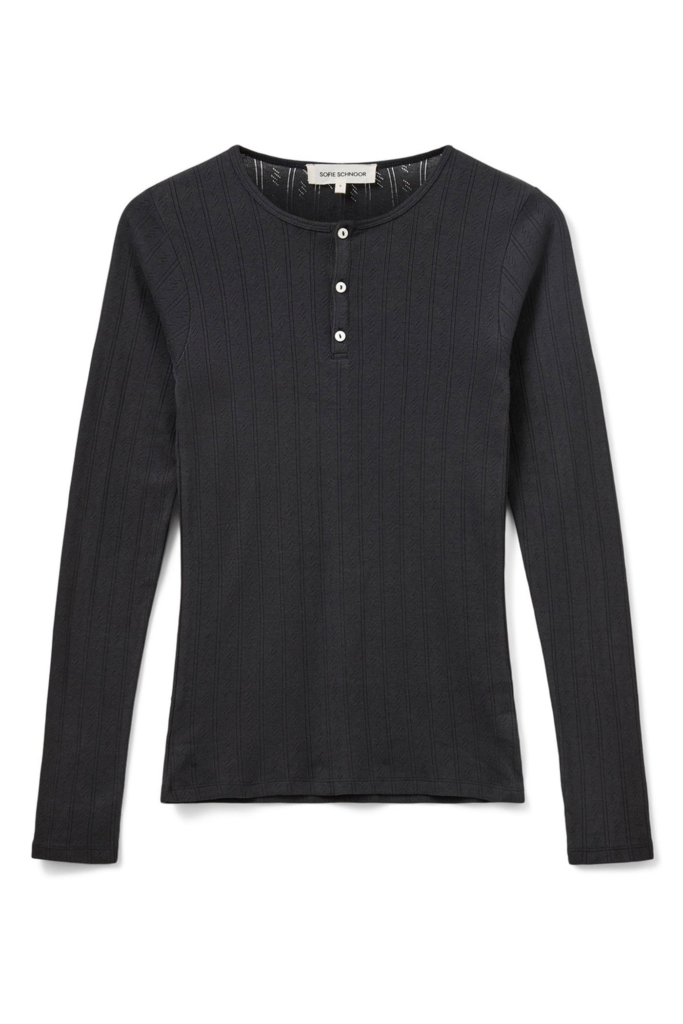 ALICIASW T-SHIRT LONG SLEEVE 1000 Black - SNOS673