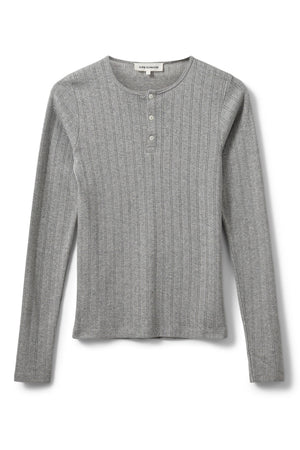 ALICIASW T-SHIRT LONG SLEEVE 8000 Grey mel - SNOS673