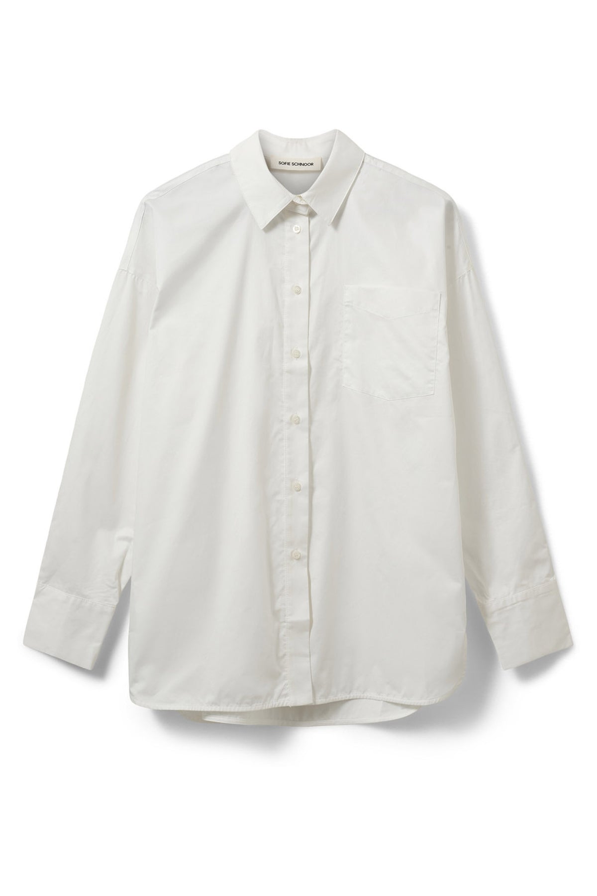 ALINASW OVERSIZED SHIRT 0105 White - SNOS742