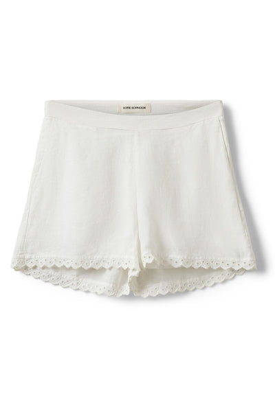 ALIXSW SCALLOP EDGE SHORTS 0159 Cream White - S262231 Thumbnail