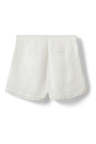ALIXSW SCALLOP EDGE SHORTS 0159 Cream White - S262231 Thumbnail