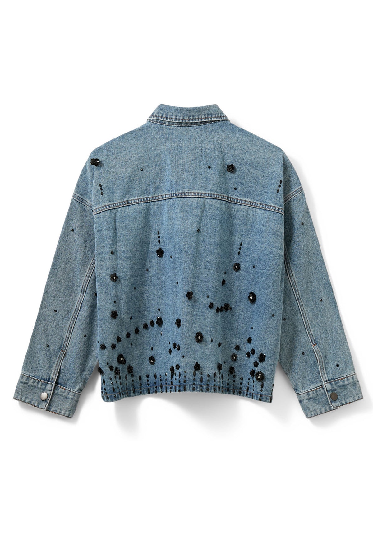 AMAYASW BOXY DENIM JACKET 5002 Denim blue - S261320