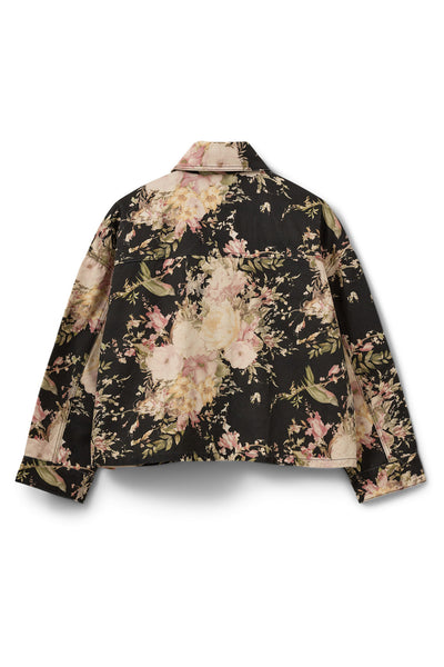 AMAYASW BOXY DENIM JACKET 9069 Flower mix - S261125 Thumbnail