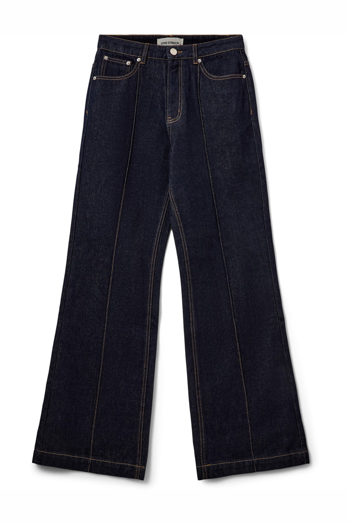 ARONASW STRAIGHT LEG JEANS 5090 Dark denim blue - SNOS721