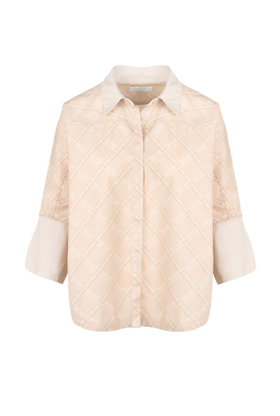 ARYA Printed Shirt 6515 Humus - 2610190592 Thumbnail
