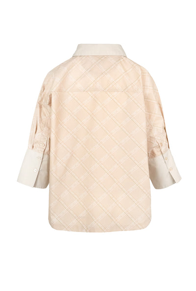 ARYA Printed Shirt 6515 Humus - 2610190592 Thumbnail