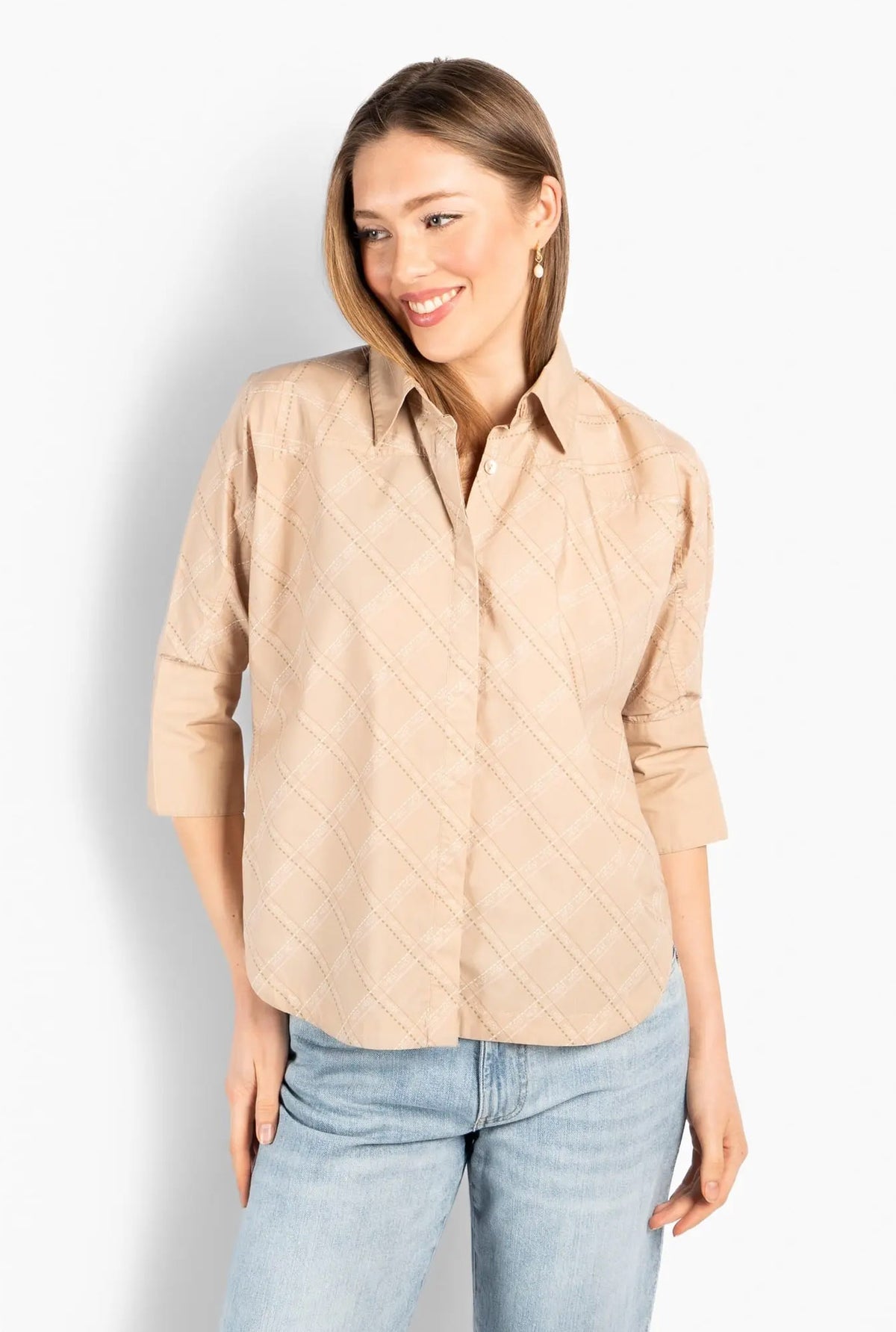 ARYA Printed Shirt 6515 Humus - 2610190592