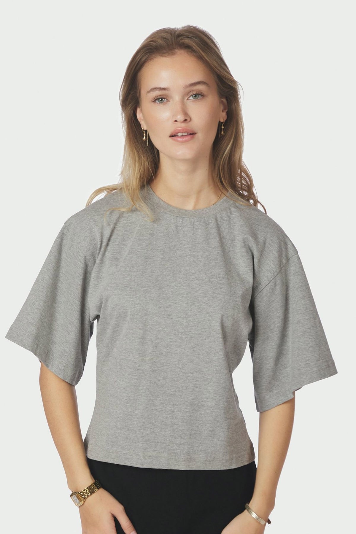 ASHA BOXY Grey Melange - 164418