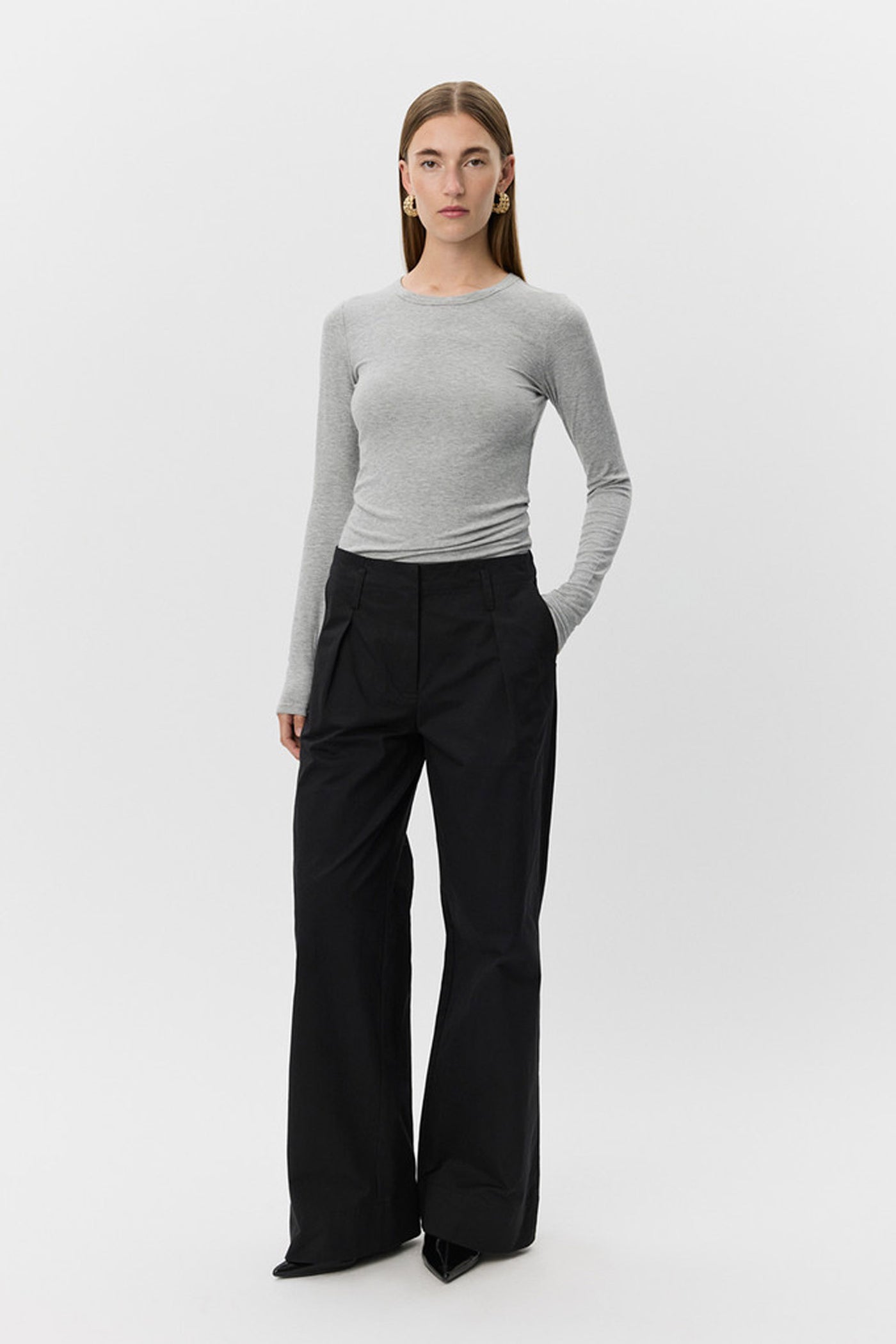 ATHENASW TROUSERS 1000 Black - SNOS729