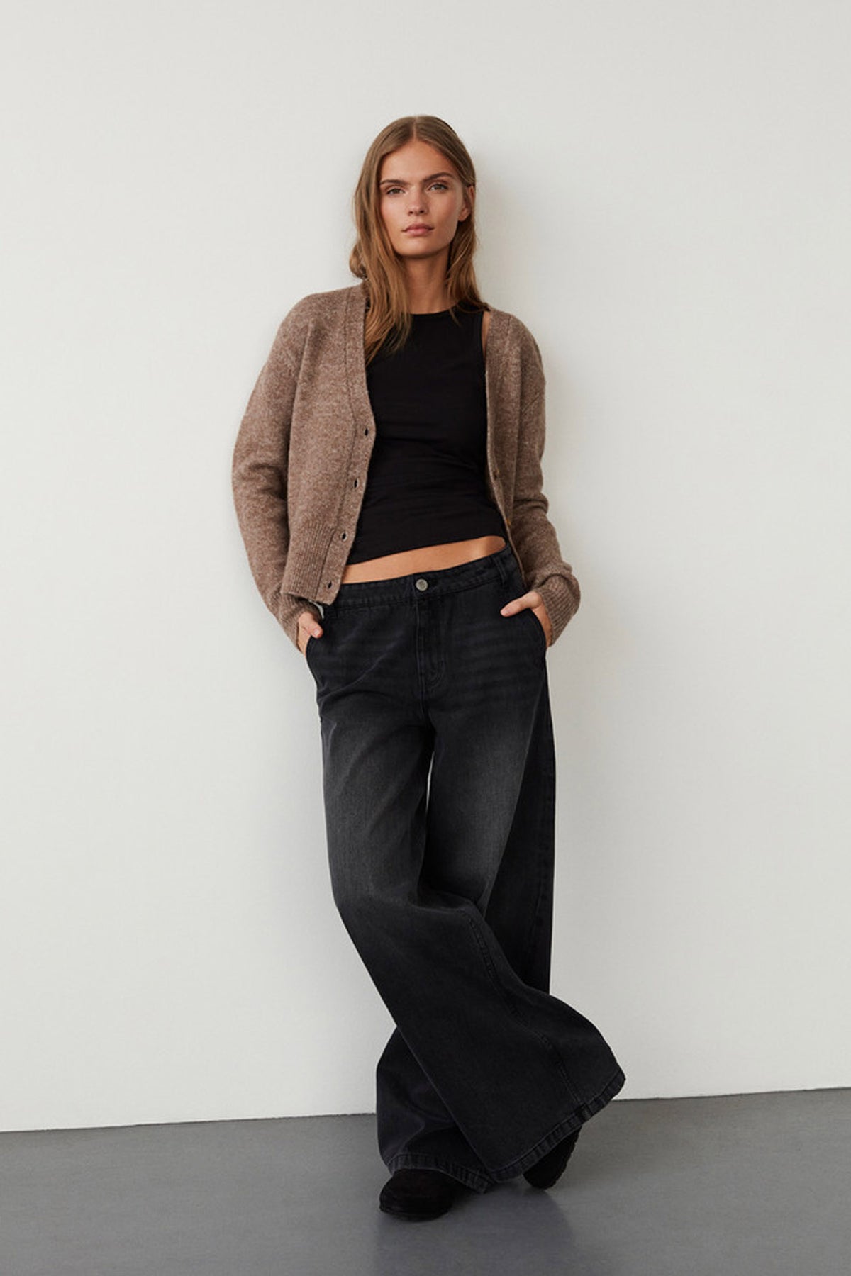 AZZISW JEANS 1000 Black - SNOS404