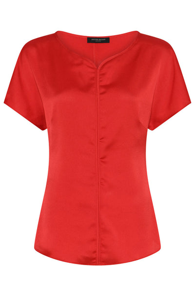 Acarabbzazia Blouse True Red - BBW4927 Thumbnail