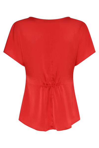 Acarabbzazia Blouse True Red - BBW4927 Thumbnail