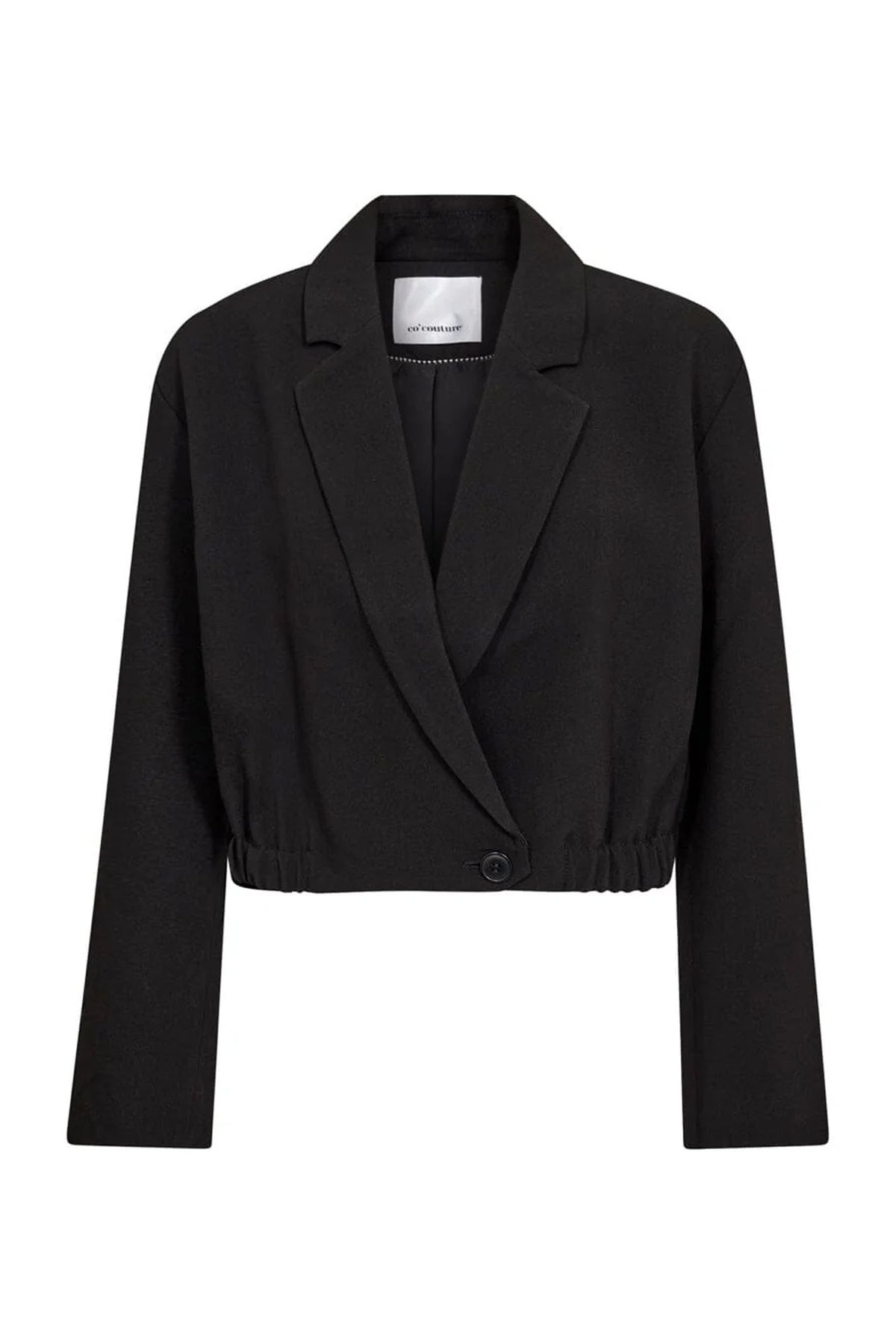 AcileCC Crop Blazer 96-Black - 40065