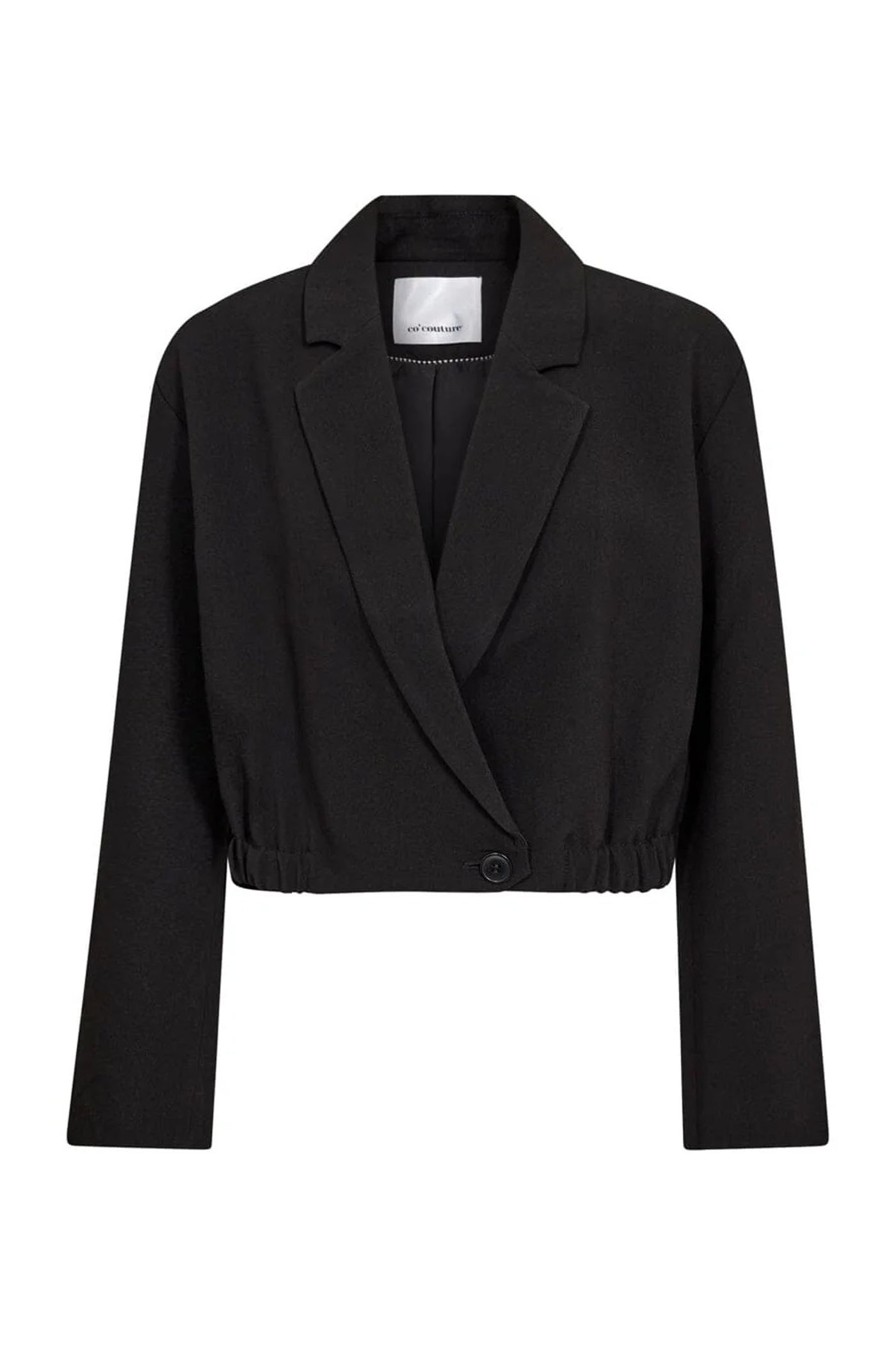 AcileCC Crop Blazer 96-Black - 40065