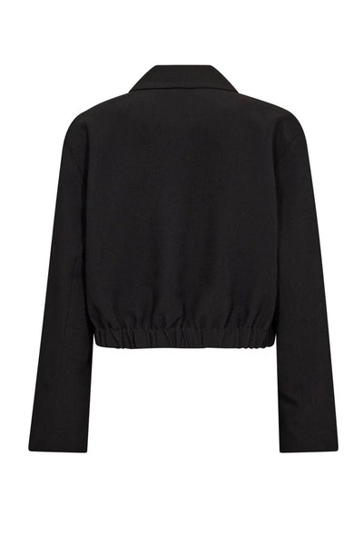 AcileCC Crop Blazer 96-Black - 40065 Thumbnail
