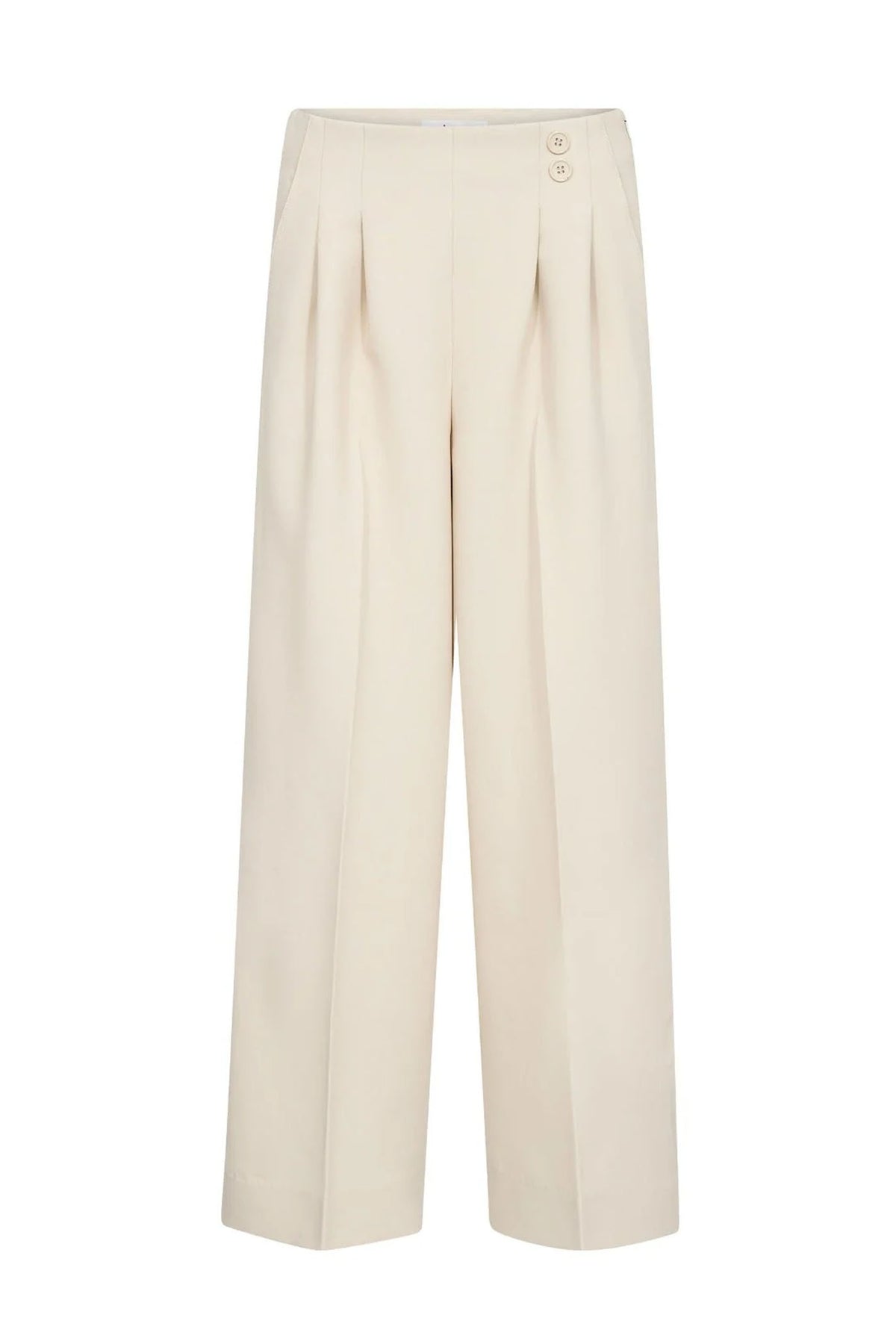 AcileCC Pleat Pant LL 199-Bone - 41217
