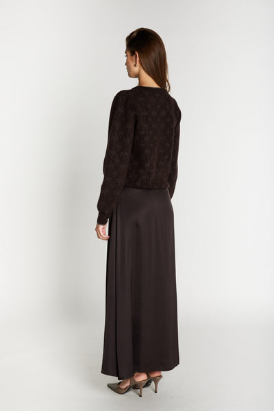 WeckiaBBTyras skirt Dark brown - BBW5092 Thumbnail