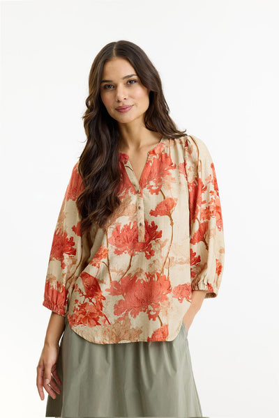 Adel blouse Coral rose - 16964 Thumbnail
