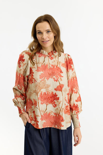 Adel blouse Coral rose - 16966 Thumbnail